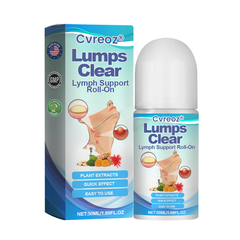 LIMITED TIME SALE OFF 60%đ„ CvreozÂź LumpsClear Lymph Support Roll-On