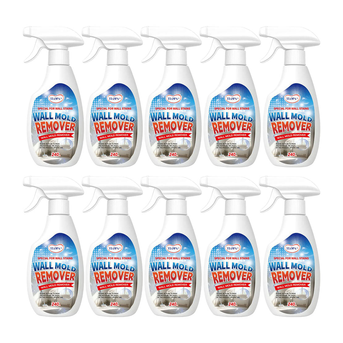 TLOPA® Fast Acting Anti Mold Wall Cleaner Spray