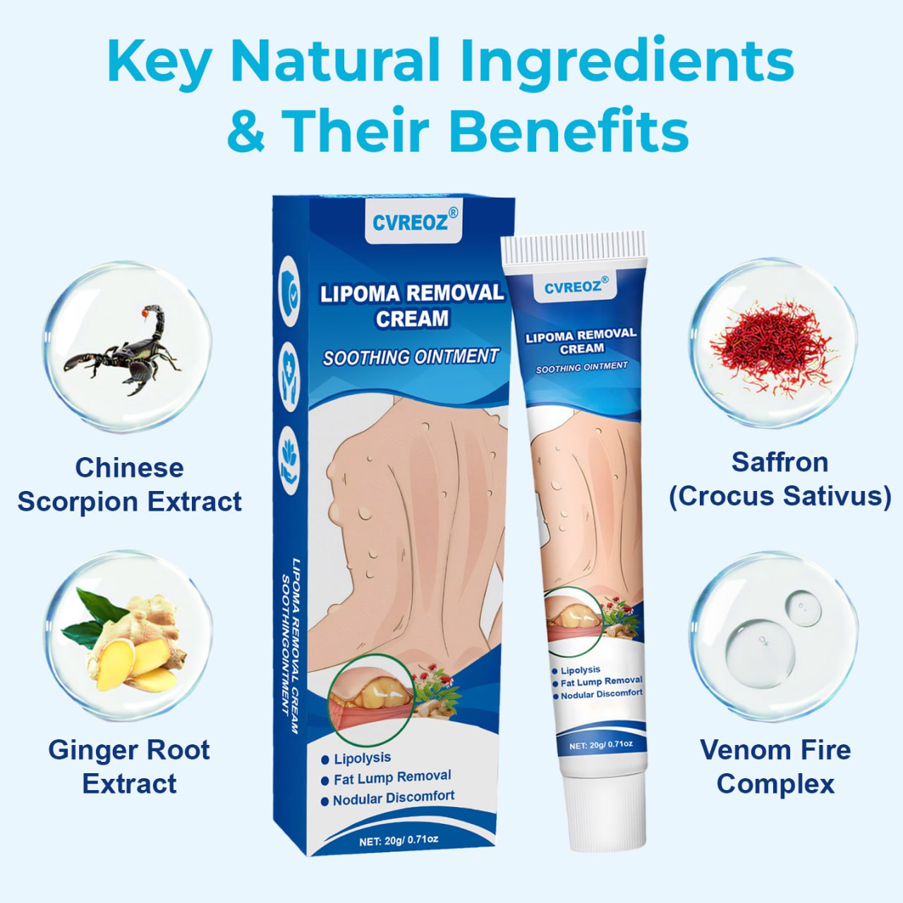 ⏰Last Day Promotion: 60% OFF🔥 Cvreoz® Lipoma Removal Cream