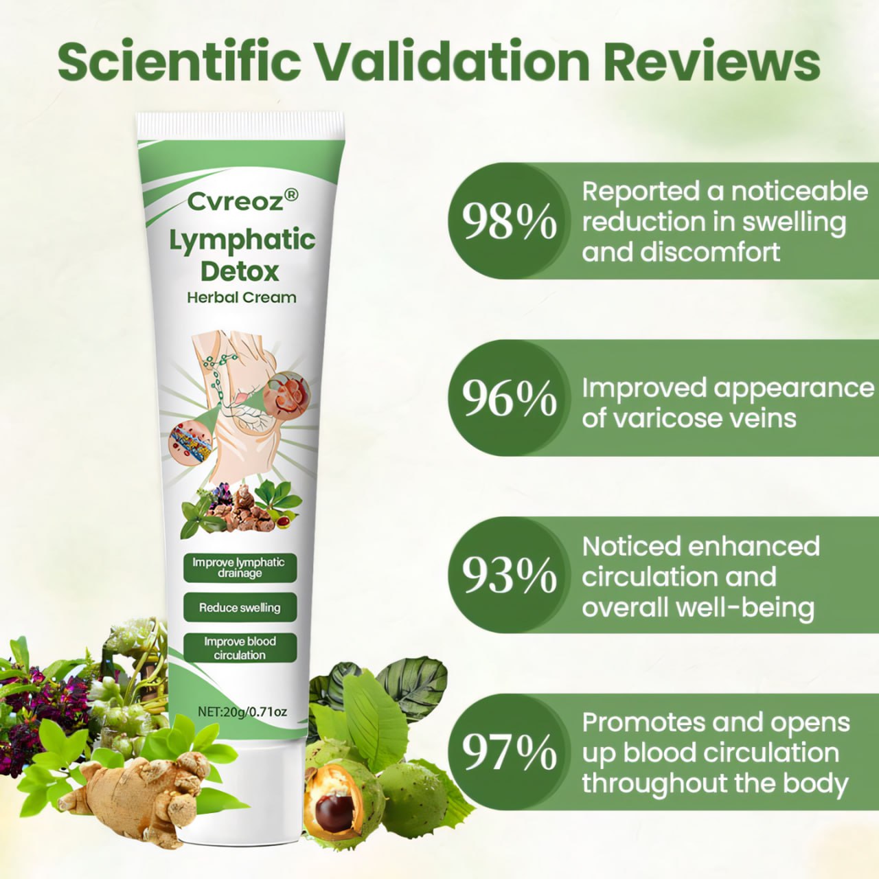 ⏰Last Day Promotion: 60% OFF🔥 Cvreoz® Lymphatic Detox Herbal Cream