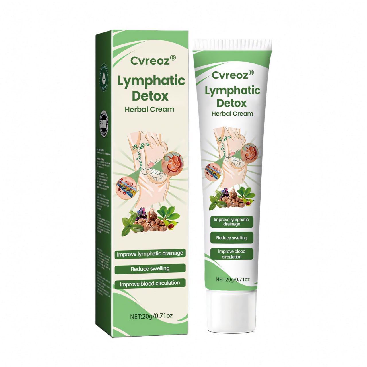 ⏰Last Day Promotion: 60% OFF🔥 Cvreoz® Lymphatic Detox Herbal Cream