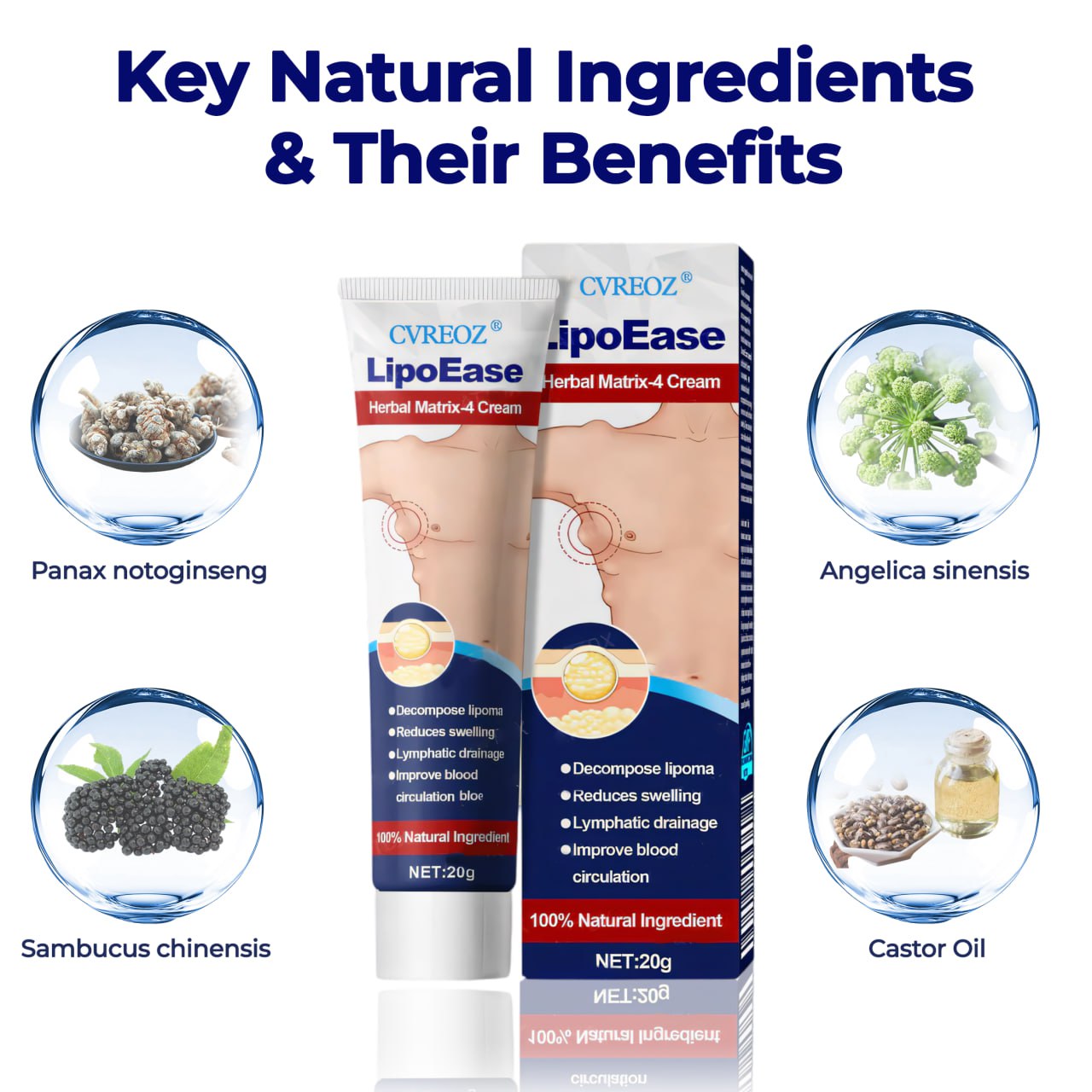 CvreozÂź LipoEase Herbal Matrix-4 Cream