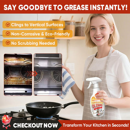 🎉Flash Deal: 60% OFF TODAY🔥 TLOPA® Heavy-Duty Kitchen Degreaser Foam Cleaner