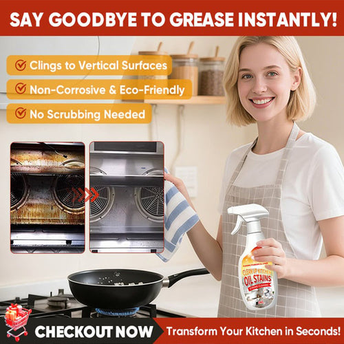 🎉Flash Deal: 60% OFF TODAY🔥 TLOPA® Heavy-Duty Kitchen Degreaser Foam Cleaner