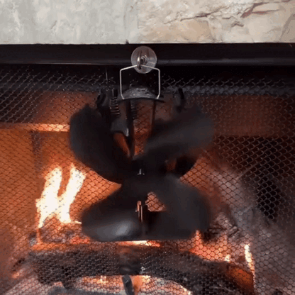 🔥 HOLIDAY SPECIAL OFFER: 60% OFF + FREESHIPPING🔥Billhol® Heat Powered Wood Stove Fan
