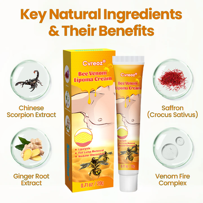 🔥 Sale up to 60% - Order NOW! 🔥 Cvreoz® Bee Venom  Lipoma Removal Cream
