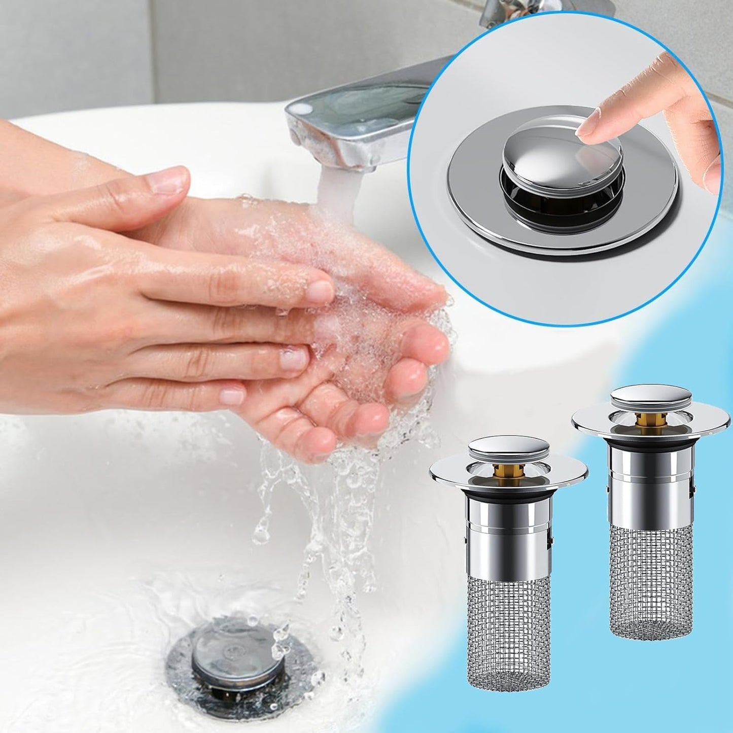 🔥 Flash Deal: 60% OFF + FREESHIPPING🔥 TLOPA® Stainless Steel Floor Drain Filter