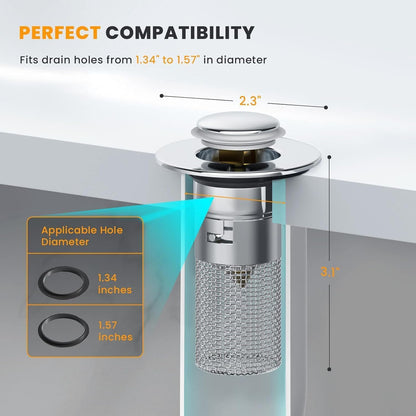 🔥 Flash Deal: 60% OFF + FREESHIPPING🔥 TLOPA® Stainless Steel Floor Drain Filter