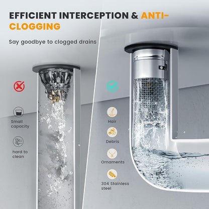 🔥 Flash Deal: 60% OFF + FREESHIPPING🔥 TLOPA® Stainless Steel Floor Drain Filter