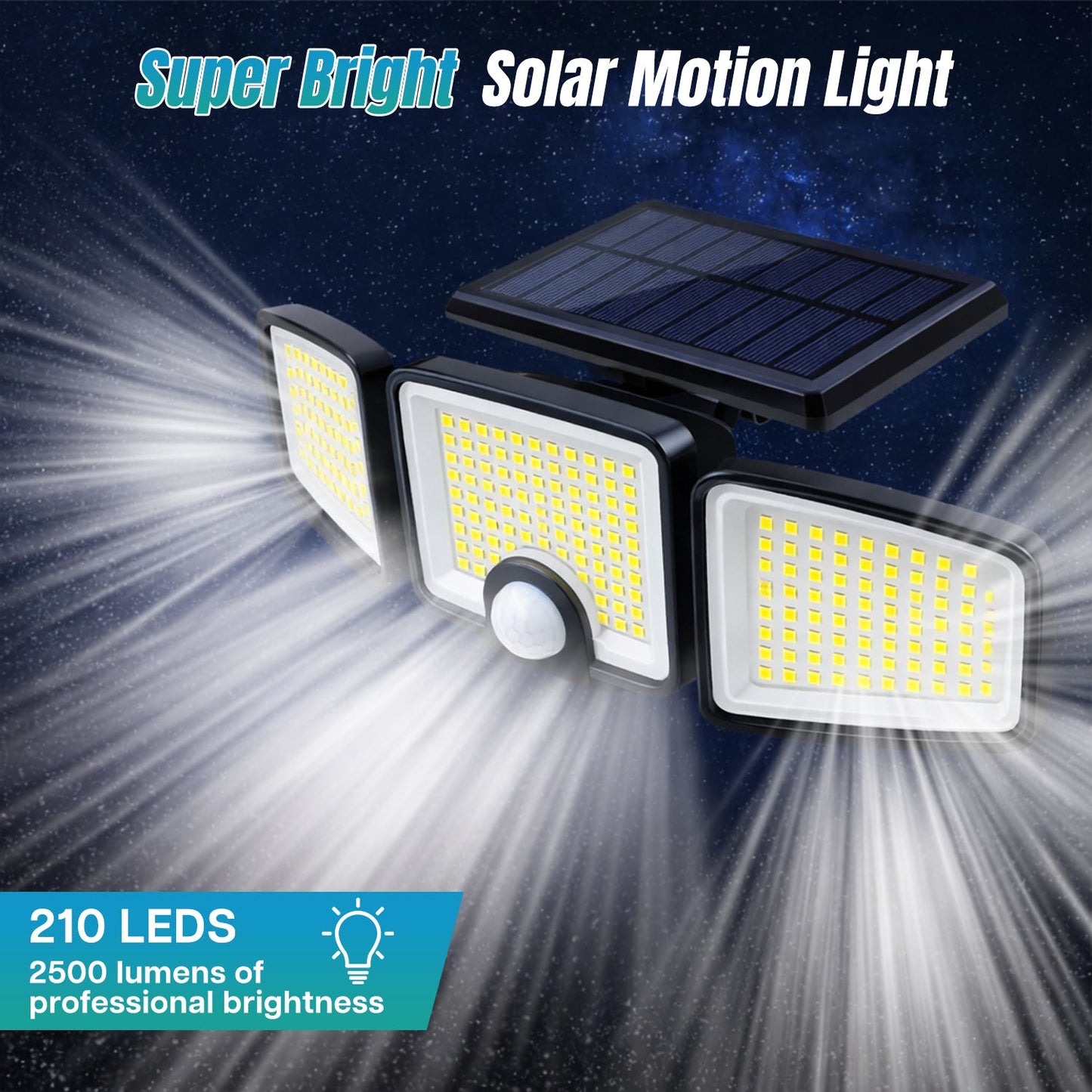 ⏰New Year's Special Offer 60% OFF + FREE SHIPPING🔥 Billhol® Solar Outdoor Light 🔥 NEWEST VERSION 2026