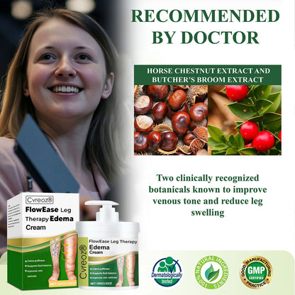 Cvreoz® FlowEase Leg Therapy Edema Cream