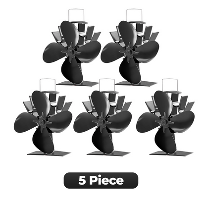 Billhol® Heat Powered Wood Stove Fan