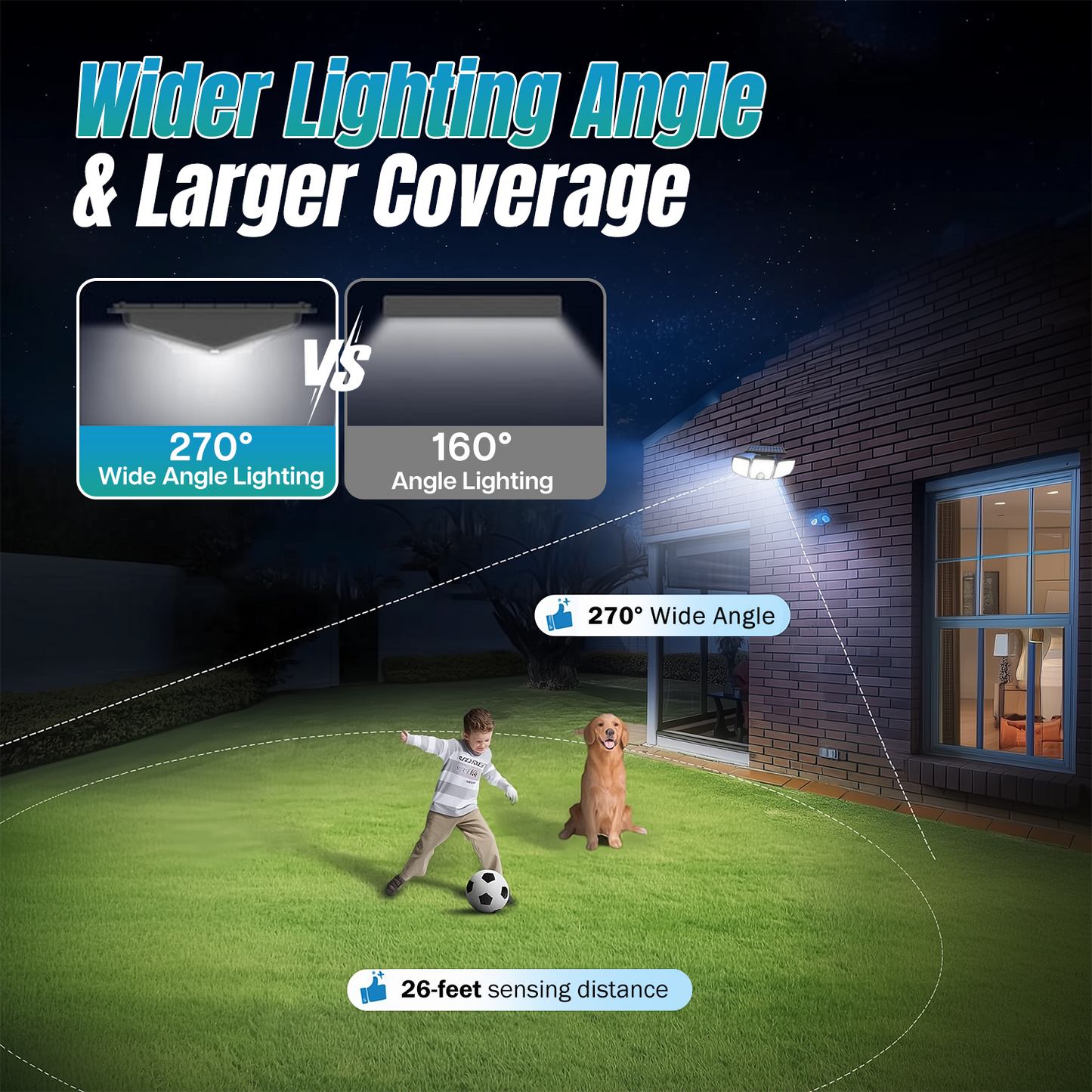 ⏰New Year's Special Offer 60% OFF + FREE SHIPPING🔥 Billhol® Solar Outdoor Light 🔥 NEWEST VERSION 2026