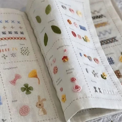 TLOPA® All-Scenario Embroidery Stitch Book Kit Upsell