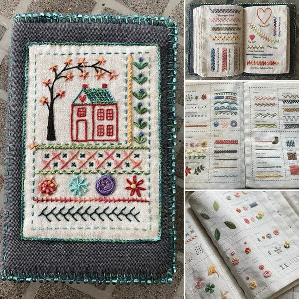 New Year's Special Offer 💝 TLOPA® All-Scenario Embroidery Stitch Book Kit