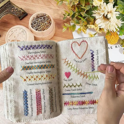 TLOPA® All-Scenario Embroidery Stitch Book Kit Upsell