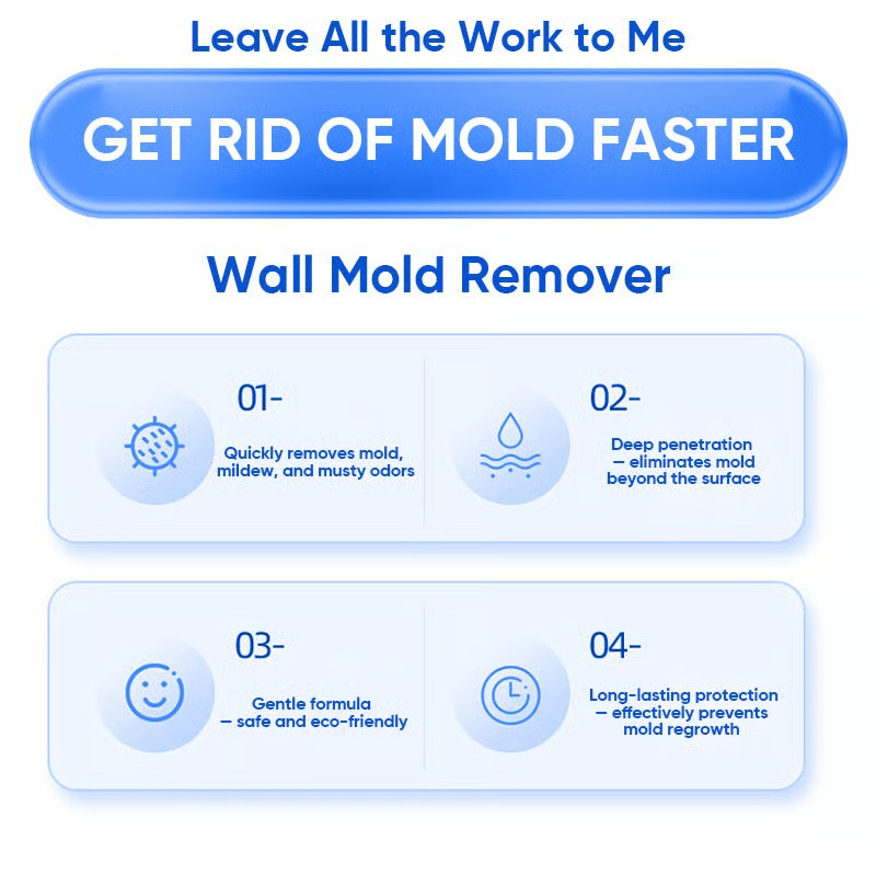 🎉SPECIAL OFFER: 60% OFF TODAY🔥 TLOPA® Fast Acting Anti Mold Wall Cleaner Spray