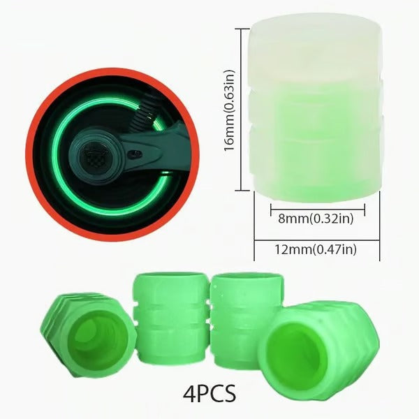 🔥YEAR-END SALE 60% OFF🔥 TLOPA® Universal Fluorescent Tire Valve Caps