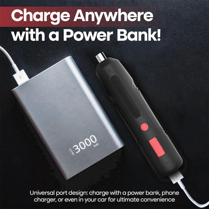 TLOPA® Portable Electric Torque Screwdriver Set For Model Engine Builders DIY Tools