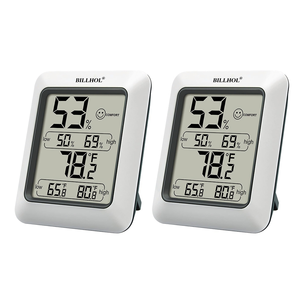 🌞 Billhol® Digital Hygrometer Indoor Thermometer