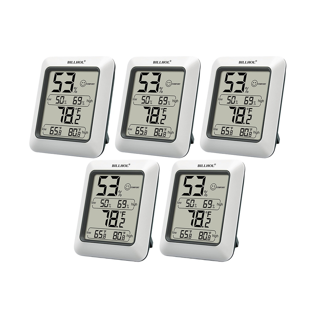 🌞 Billhol® Digital Hygrometer Indoor Thermometer