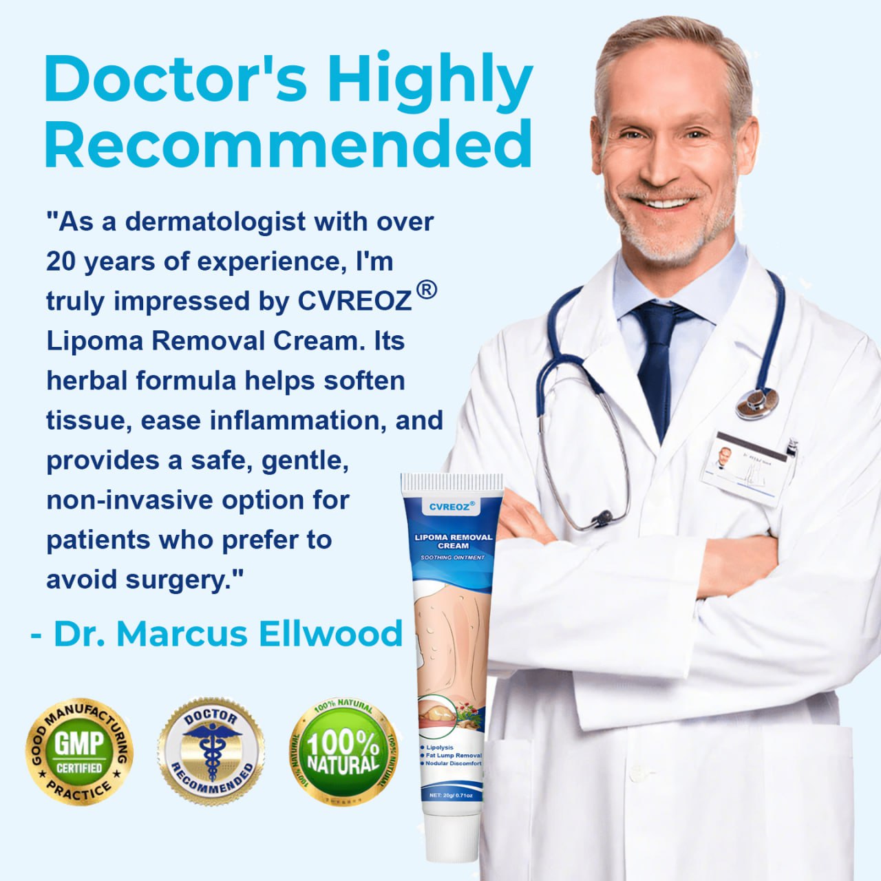 Cvreoz® Lipoma Removal Cream image Cvreoz® Lipoma Removal Cream