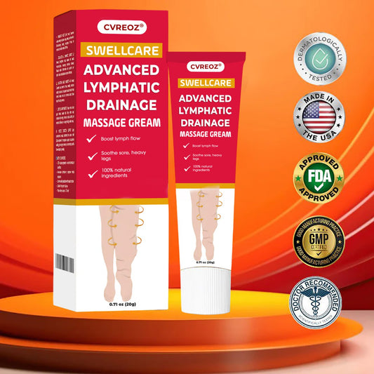 💖 CVREOZ® SwellCare Advanced Lymphatic Drainage Massage Cream 🔥SUMMER SALE 60%🔥