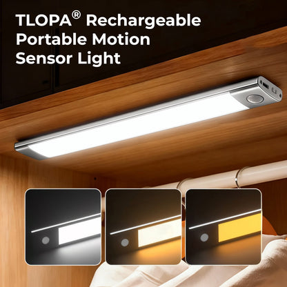 💡TLOPA® Rechargeable Portable Motion Sensor Light ✨🔥EXLUSIVE OFFER UP TO 60% 🔥