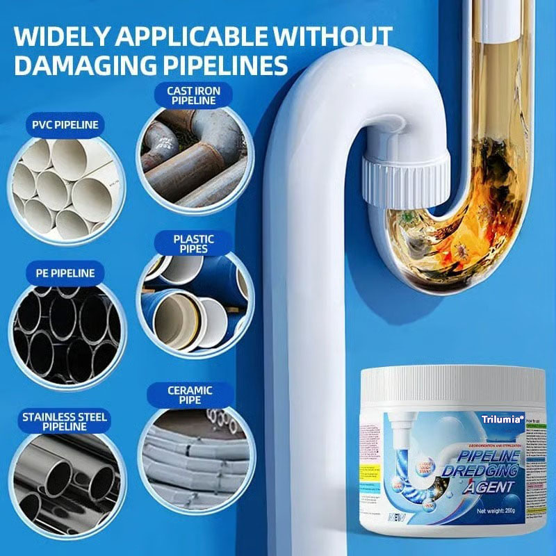 🔥 Flash Deal: 60% OFF + FREESHIPPING🔥 Trilumia® Powerful Pipe Dredging Agent
